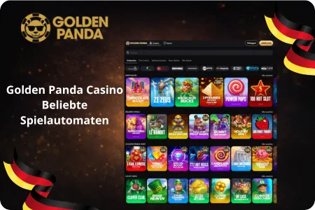 Golden Panda Casino Beliebte Spielautomaten