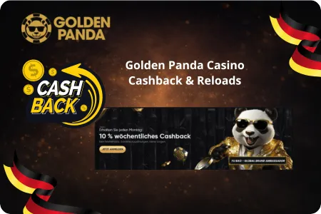 Golden Panda Casino Cashback & Reloads