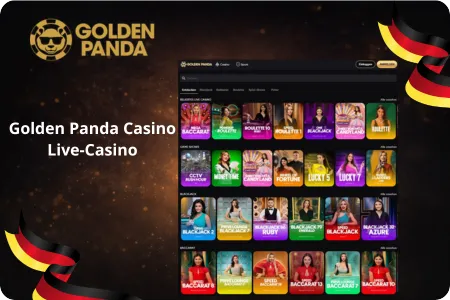Golden Panda Casino Live-Casino
