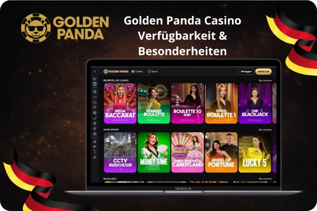 Golden Panda Casino Verfügbarkeit & Besonderheiten
