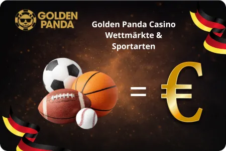 Golden Panda Casino Wettmärkte & Sportarten
