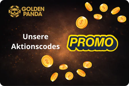 Unsere Aktionscodes Golden Panda Casino
